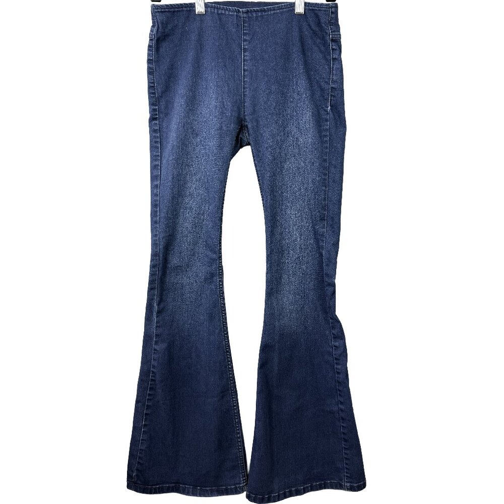 Free People We The Free Penny Pull-On Flare Jeans Women's 26 Regular NT